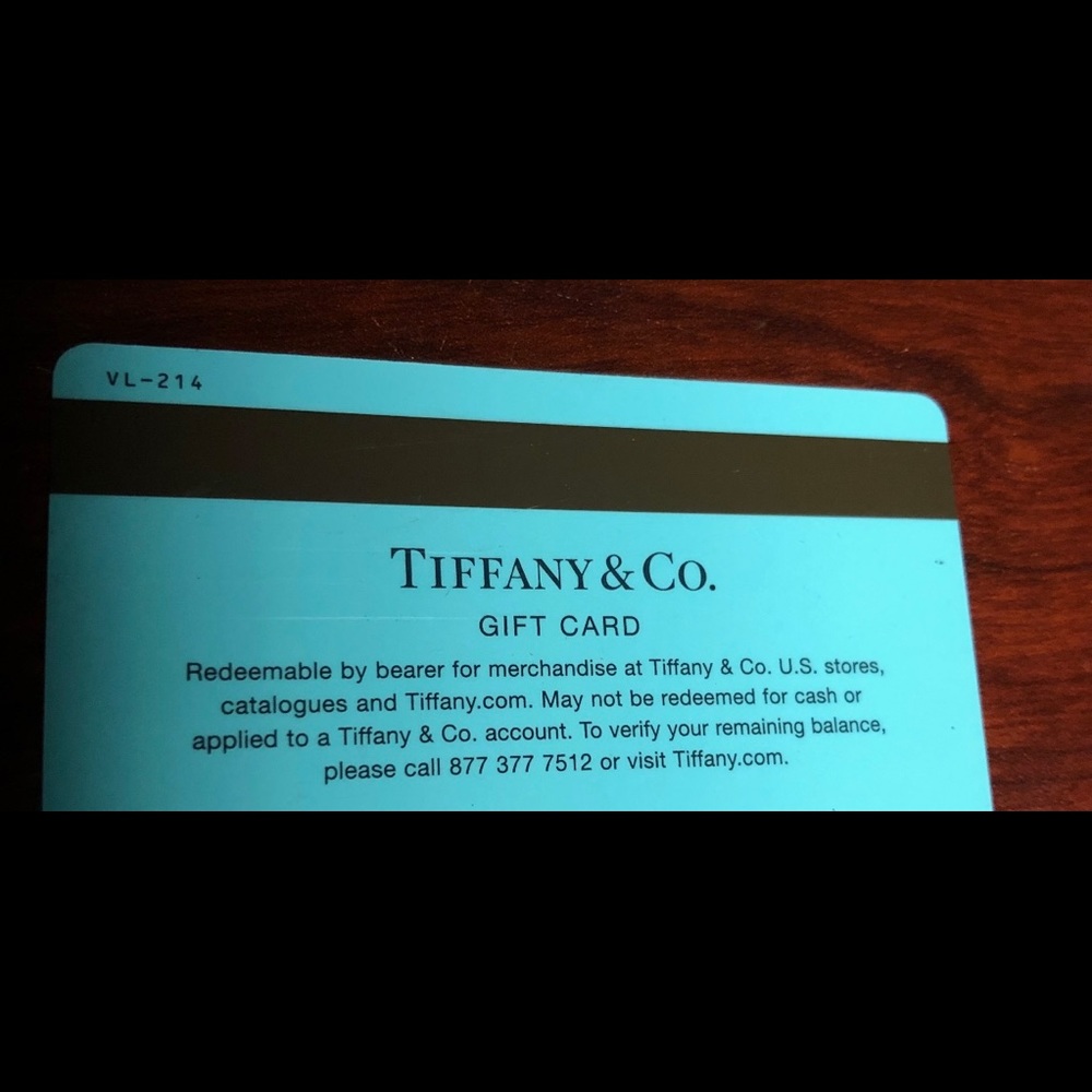 Tiffany & Co Gift Card